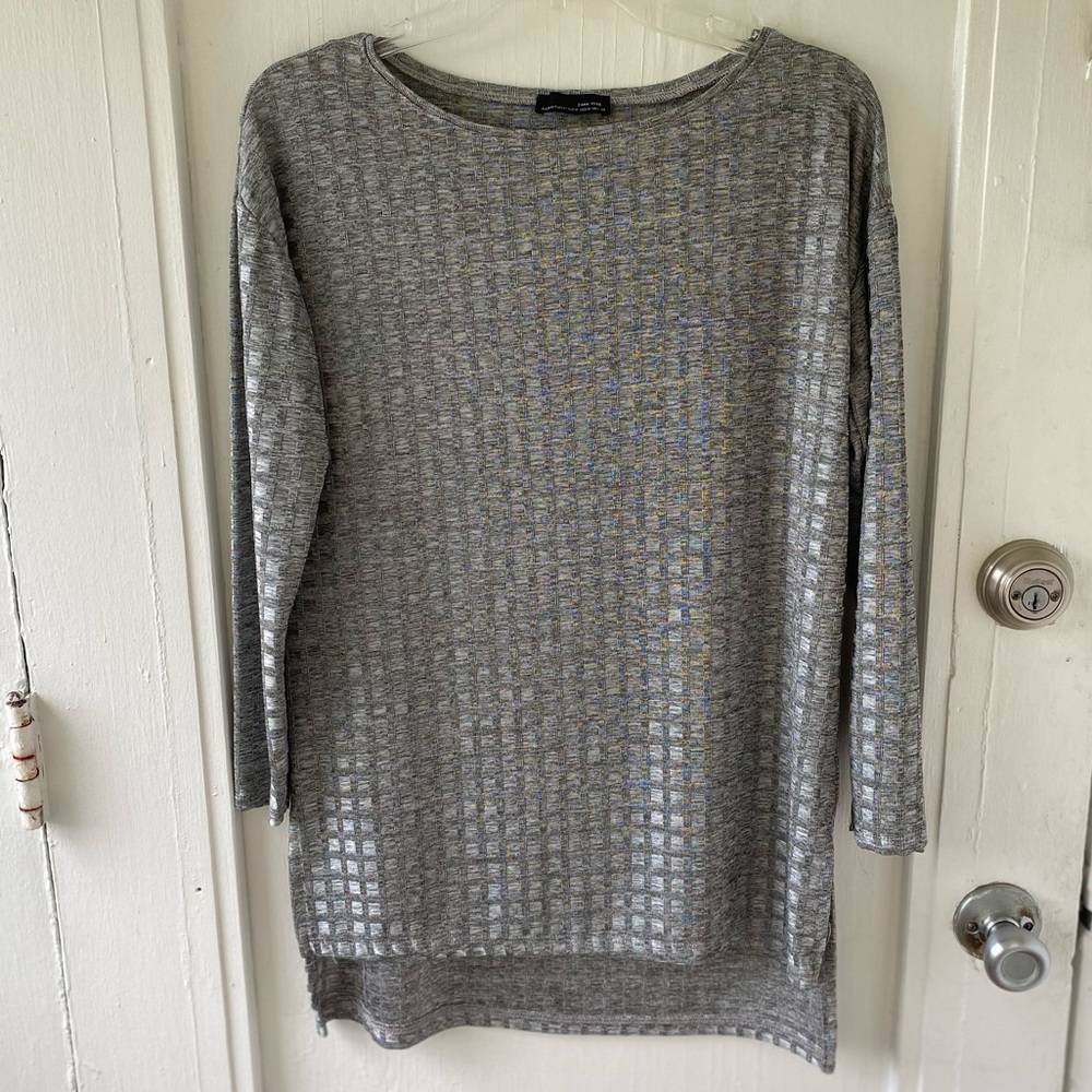 Zara W&B Long Sleeve Top